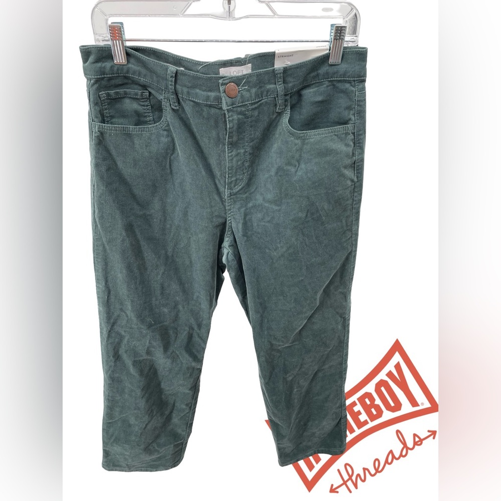 LOFT Dark Green Pants